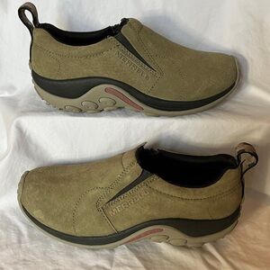 Merrell Jungle Mocs Khaki Slip-On Footwear